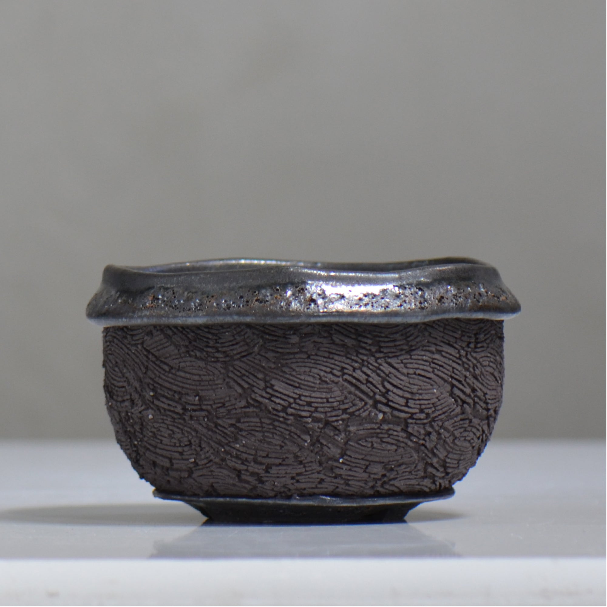 松井邦明 /  水沫  /  mk4_ko10_m /約 φ15cm / 植木鉢