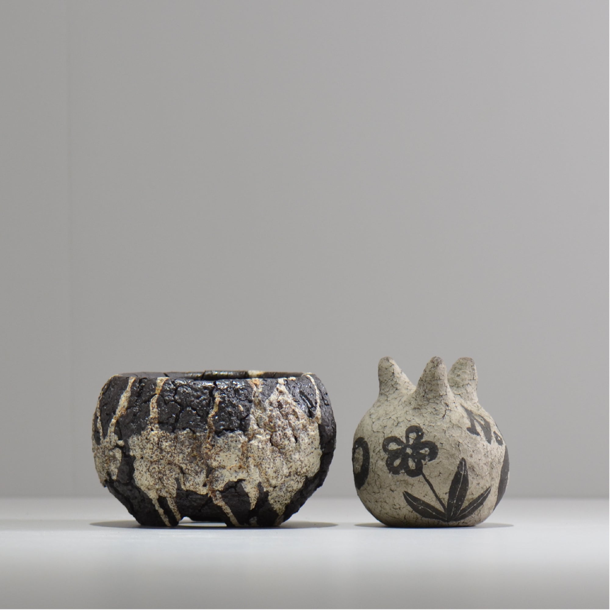 松井邦明 /  枯渇  / mk_ko03_s / 約 10cm / 植木鉢