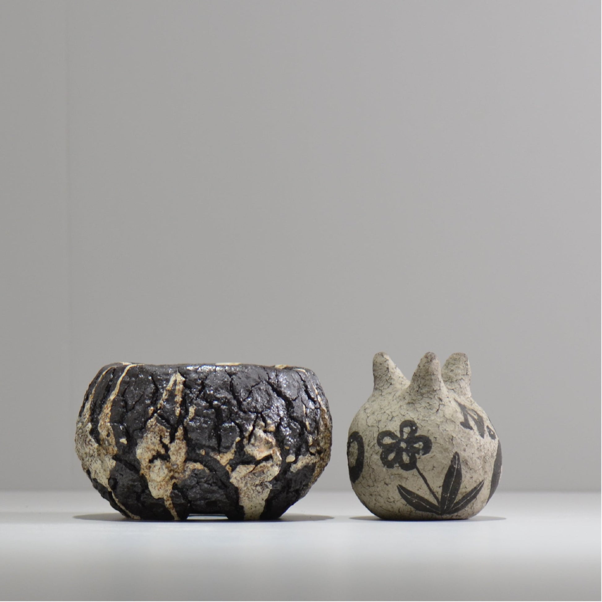 松井邦明 /  枯渇  / mk_ko04_s / 約 10cm / 植木鉢