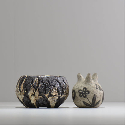 松井邦明 /  枯渇  / mk_ko04_s / 約 10cm / 植木鉢