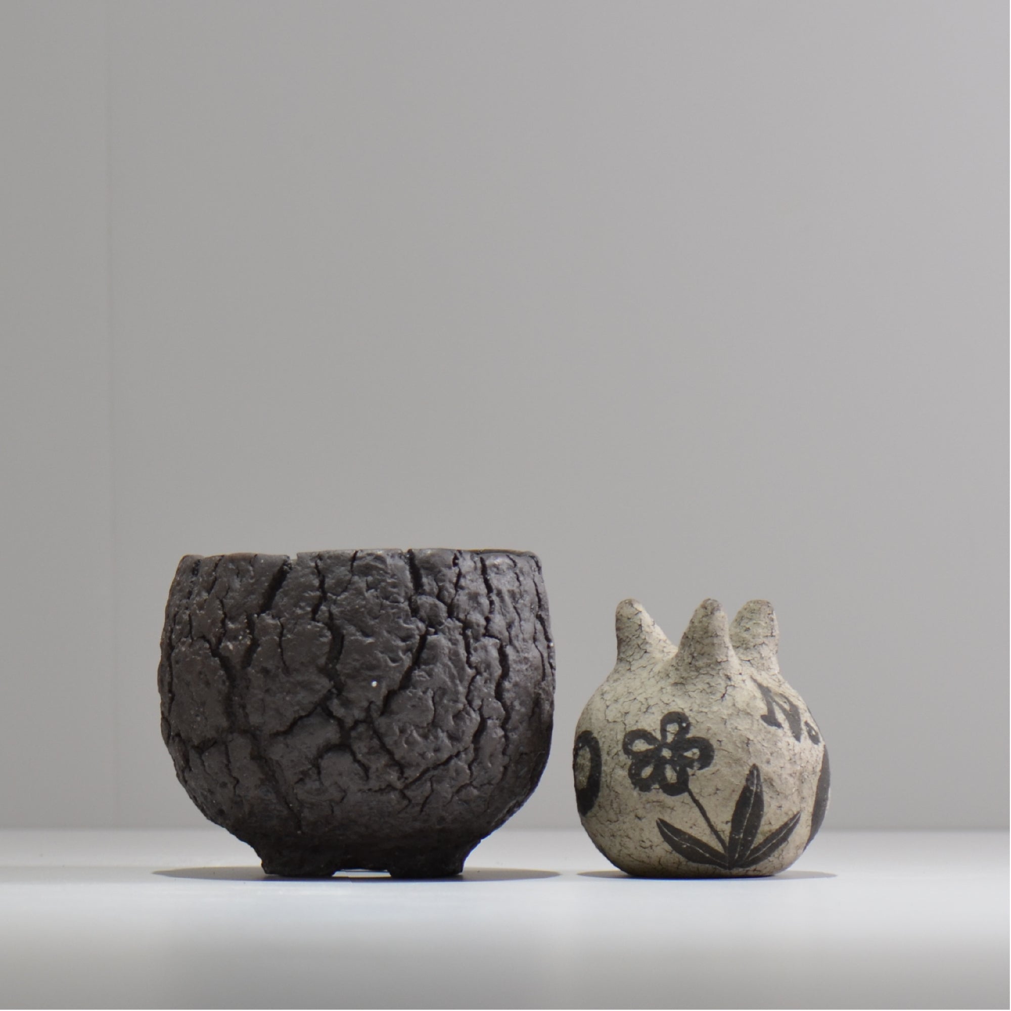 松井邦明 /  枯渇  / mk_ko07_s / 約 10.5cm / 植木鉢