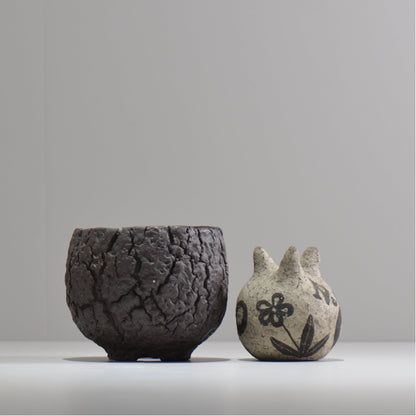 松井邦明 /  枯渇  / mk_ko07_s / 約 10.5cm / 植木鉢