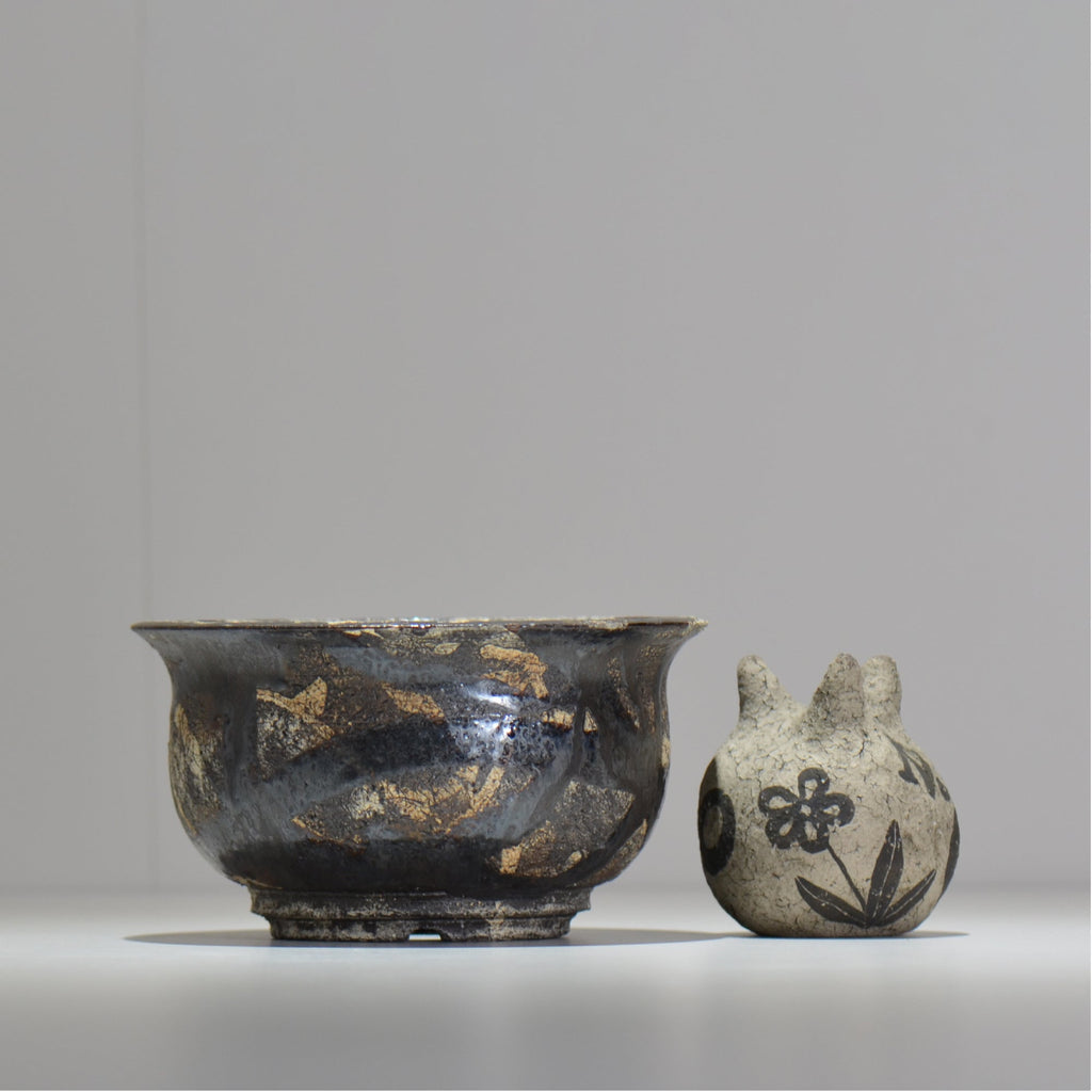 松井邦明 /  蔓  / mk_kz01_l / 約 16.7cm / 植木鉢