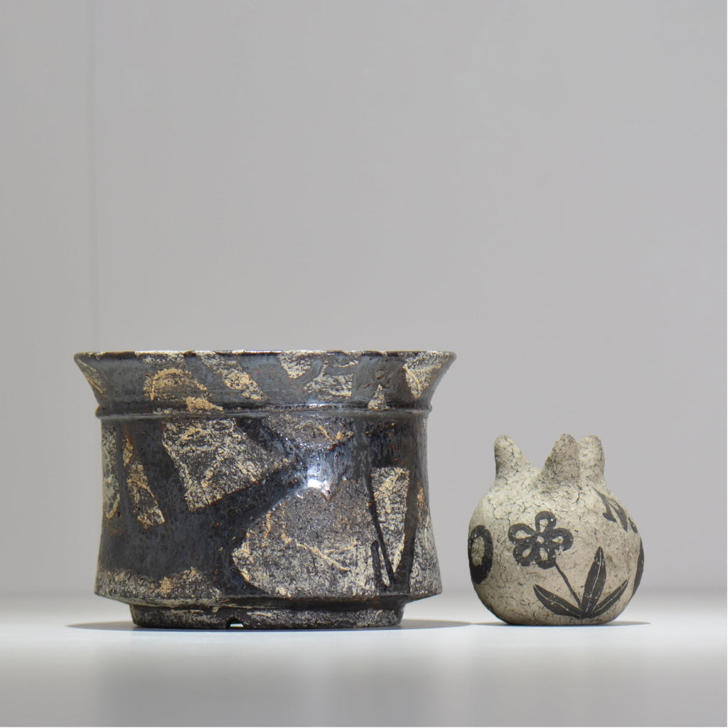 松井邦明 /  蔓  / mk_kz03_l / 約 16.7cm / 植木鉢