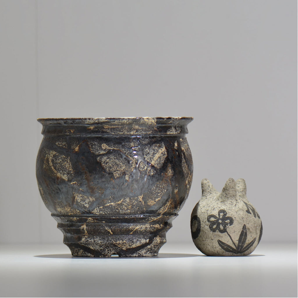 松井邦明 /  蔓  / mk_kz05_l / 約 16.5cm / 植木鉢