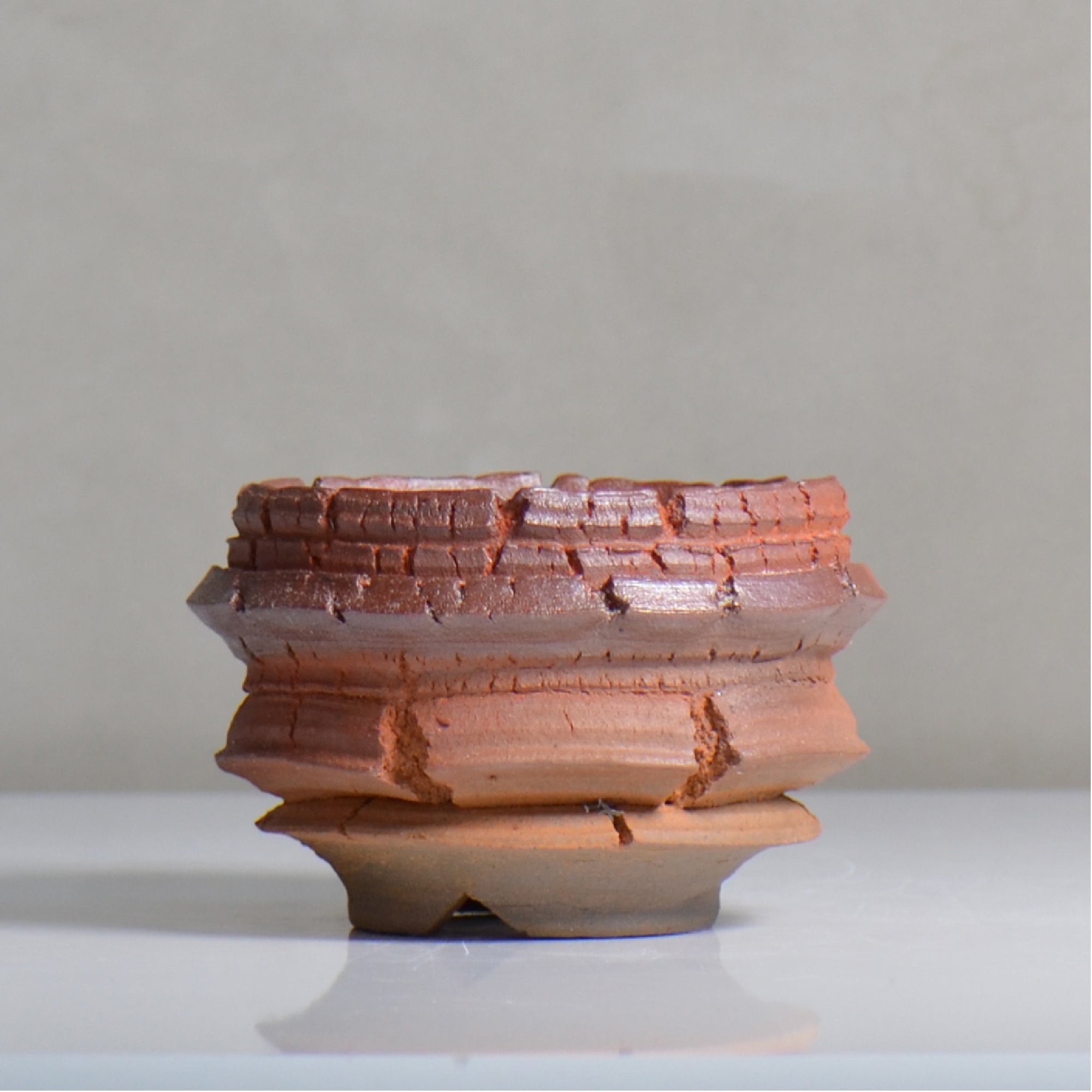 是好鉢展の最終章　5 是好鉢と花台、仲間たちセット 宮島將實 / mm5_ta15_s / 約 φ10cm / 植木鉢 – ハチラボ