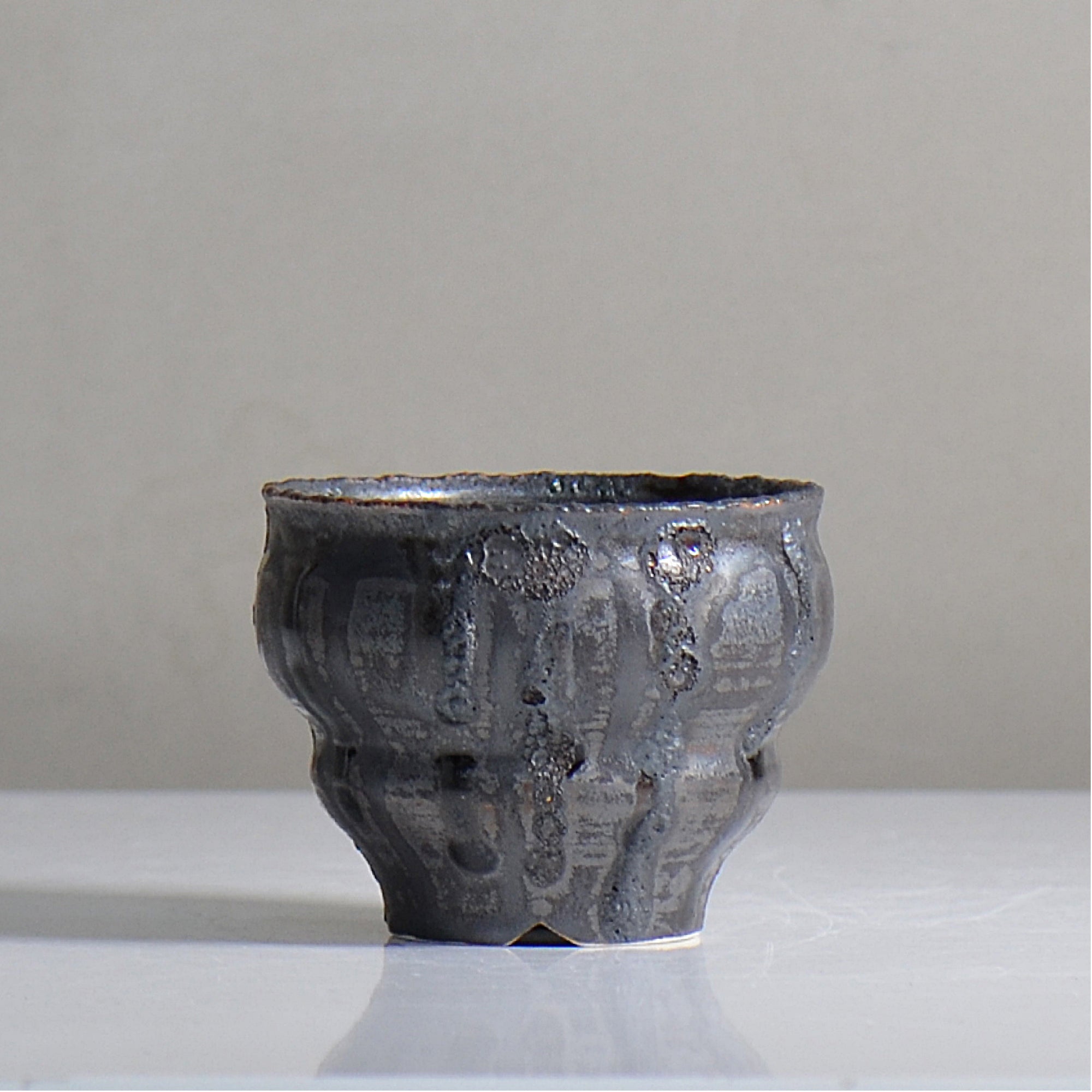 make plants pot / ドロドロ/ mn_dd05_s / 約9cm / 植木鉢