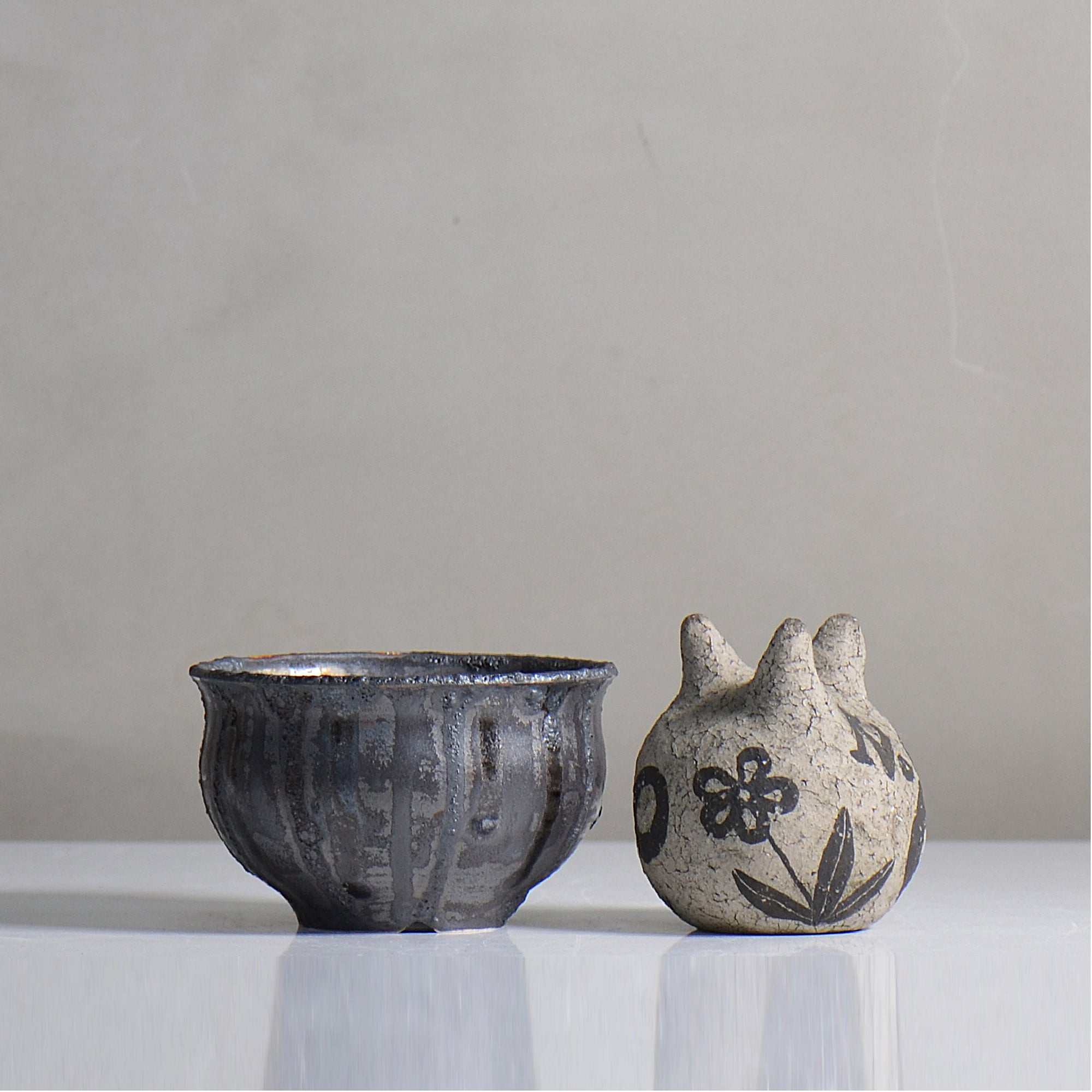 make plants pot / ドロドロ/ mn_dd06_s / 約11cm / 植木鉢