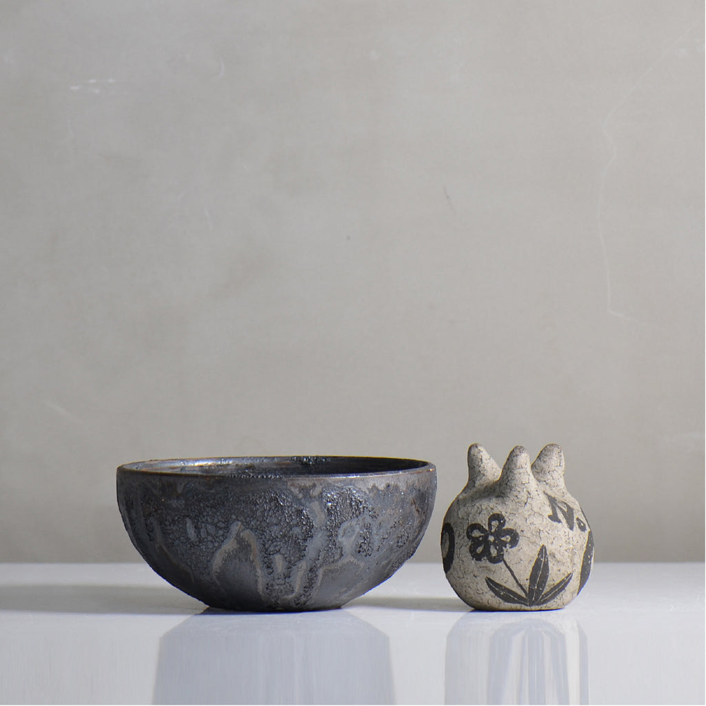 make plants pot / ドロドロ/ mn_dd07_l / 約16cm / 植木鉢