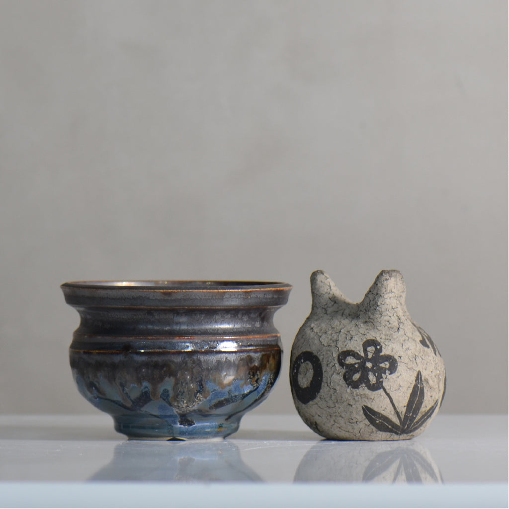 make plants pot / ドロロ/ mn_do01_s / 約11.5cm / 植木鉢
