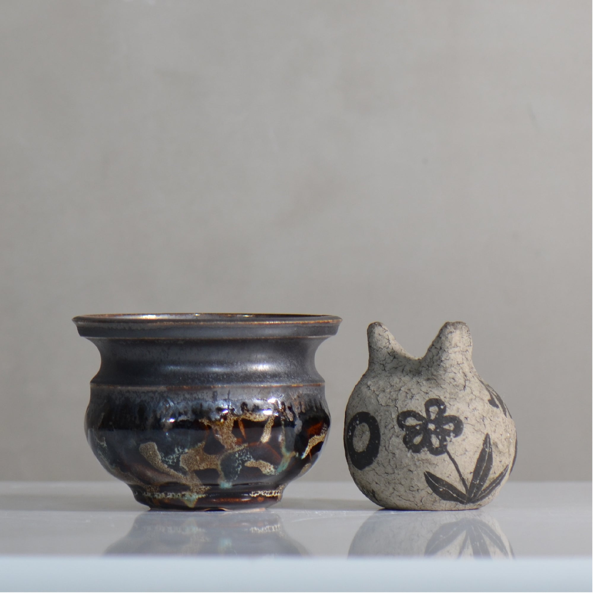 make plants pot / ドロロ/ mn_do04_s / 約12cm / 植木鉢 – ハチラボ