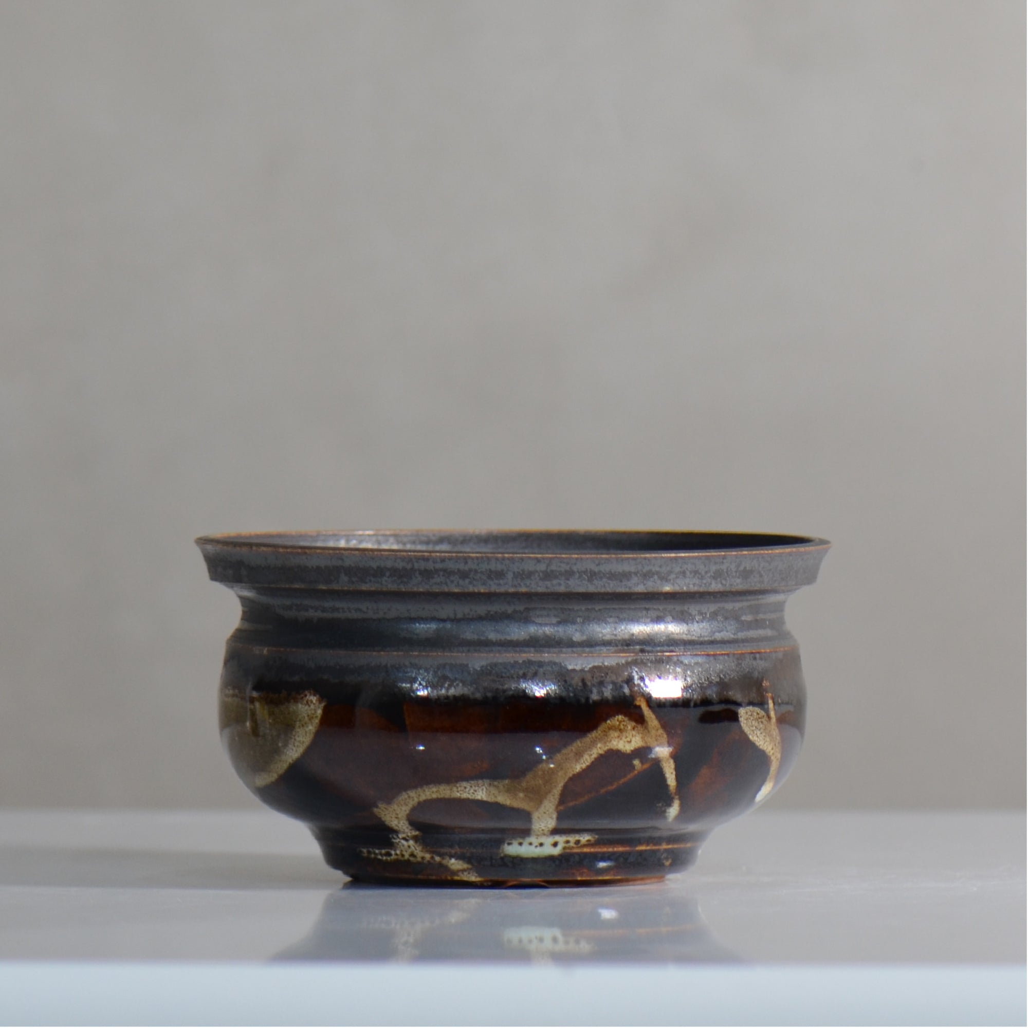 黄鍛泥　植木鉢　祐太郎造　送料込み260125 make plants pot / ドロロ/ mn_do08_m / 約13.7cm / 植木鉢 – ハチラボ