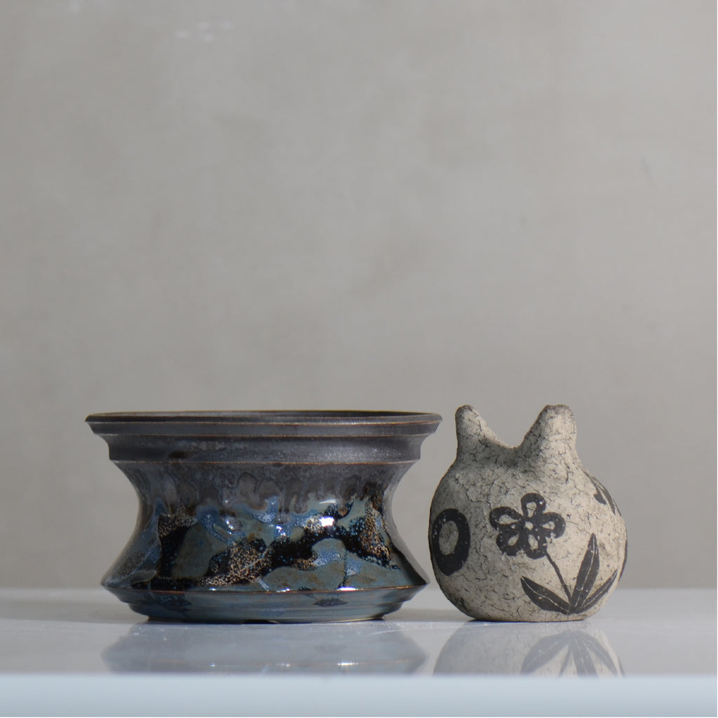 make plants pot / ドロロ/ mn_do13_m / 約13.5cm / 植木鉢