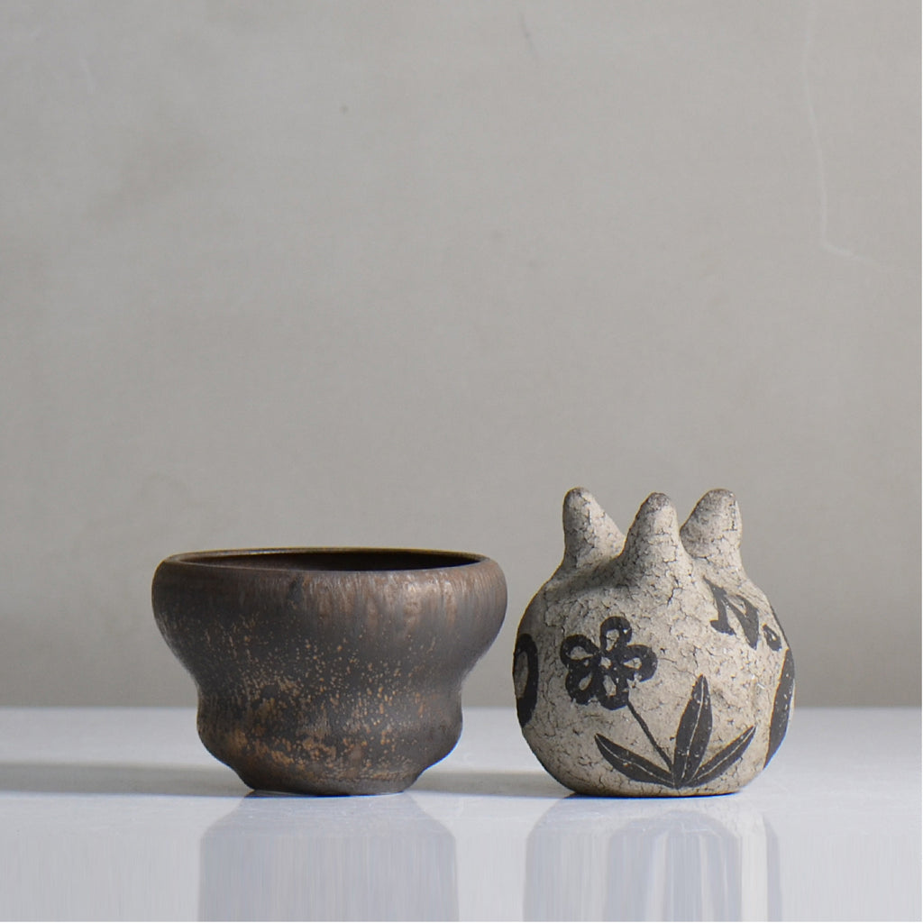 make plants pot / 金彩/ mn_go01_s / 約9.5cm / 植木鉢