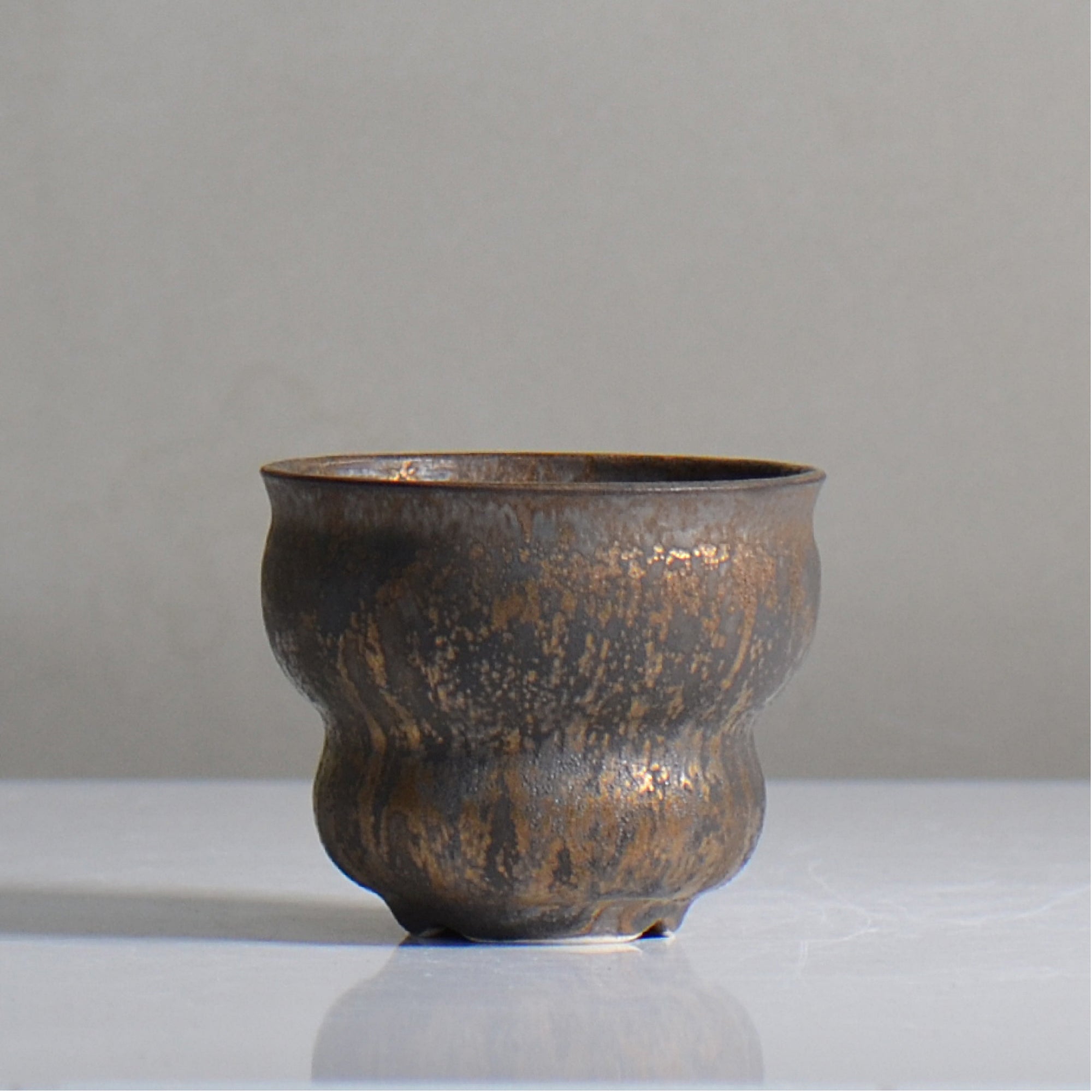 make plants pot / 金彩/ mn_go03_xs / 約8.5cm / 植木鉢 – ハチラボ