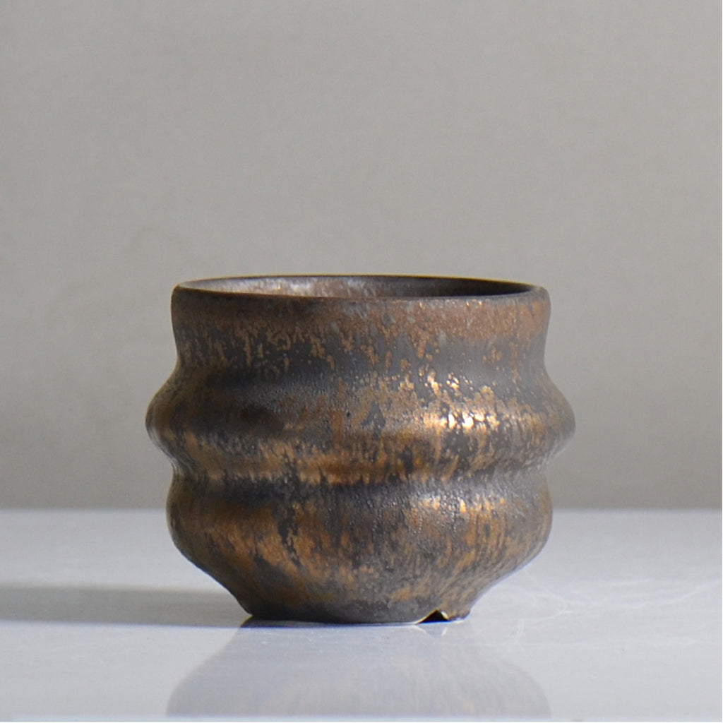 make plants pot / 金彩/ mn_go04_s / 約9.5cm / 植木鉢