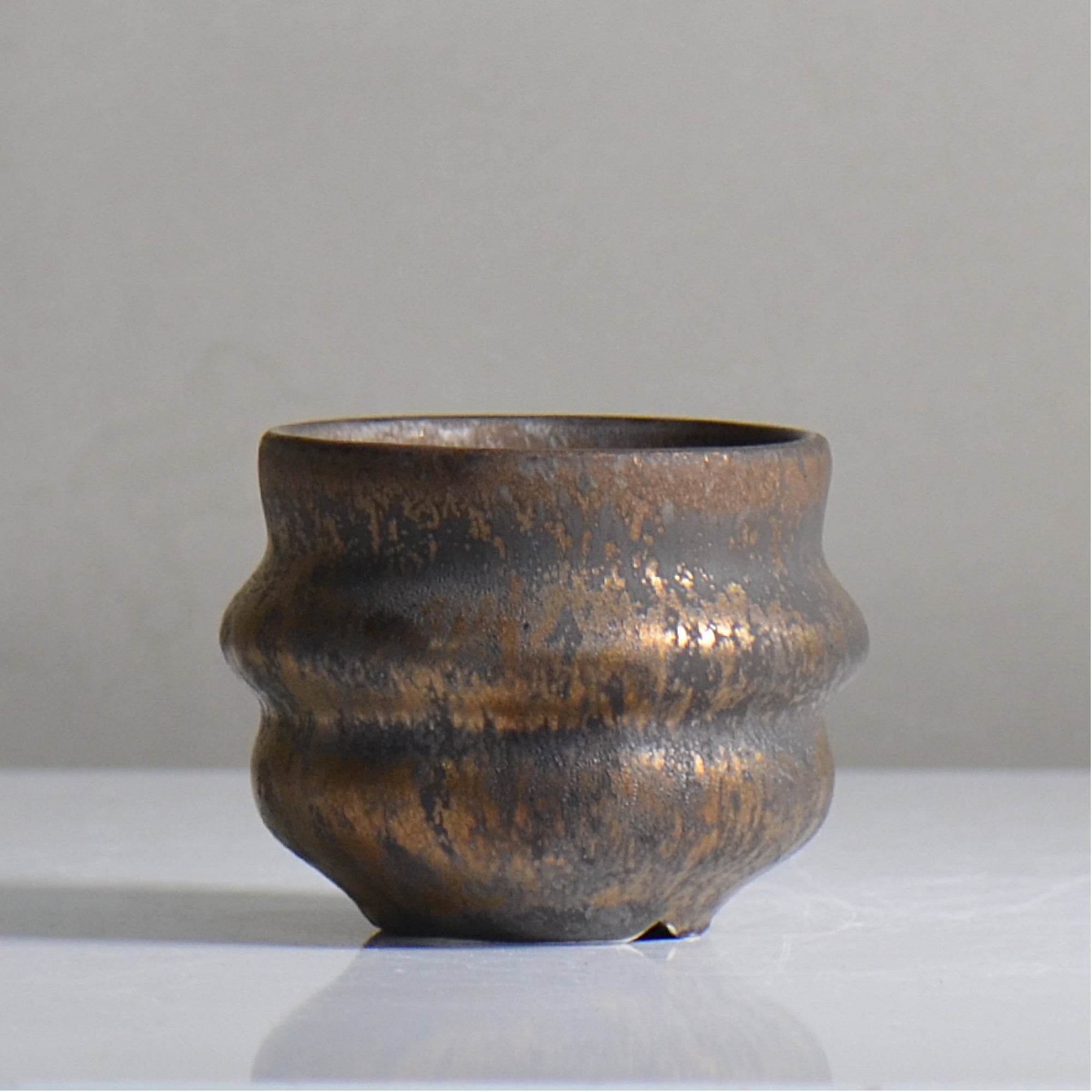 make plants pot / 金彩/ mn_go04_s / 約9.5cm / 植木鉢
