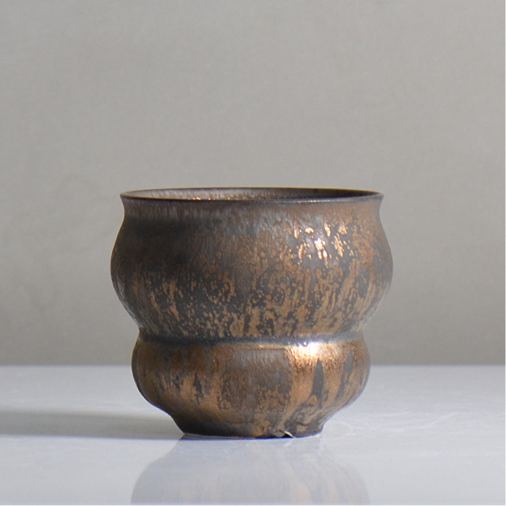 make plants pot / 金彩/ mn_go05_s / 約9cm / 植木鉢 – ハチラボ