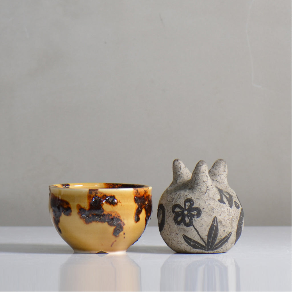 make plants pot / ミケ / mn_mi01_s / 約9cm / 植木鉢