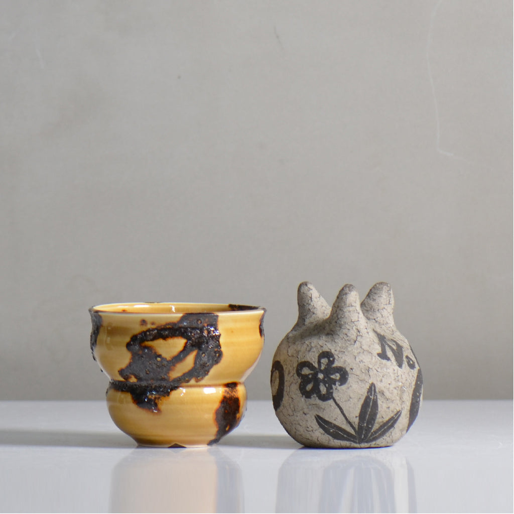 make plants pot / ミケ / mn_mi02_xs / 約8.7cm / 植木鉢