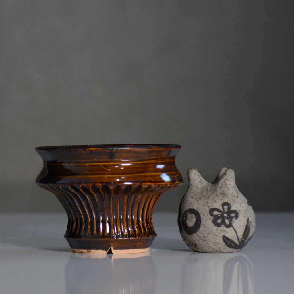 森田昌求 / CLAW AMEYUU / 約φ14.3cm/ mom2_am01_m / 植木鉢