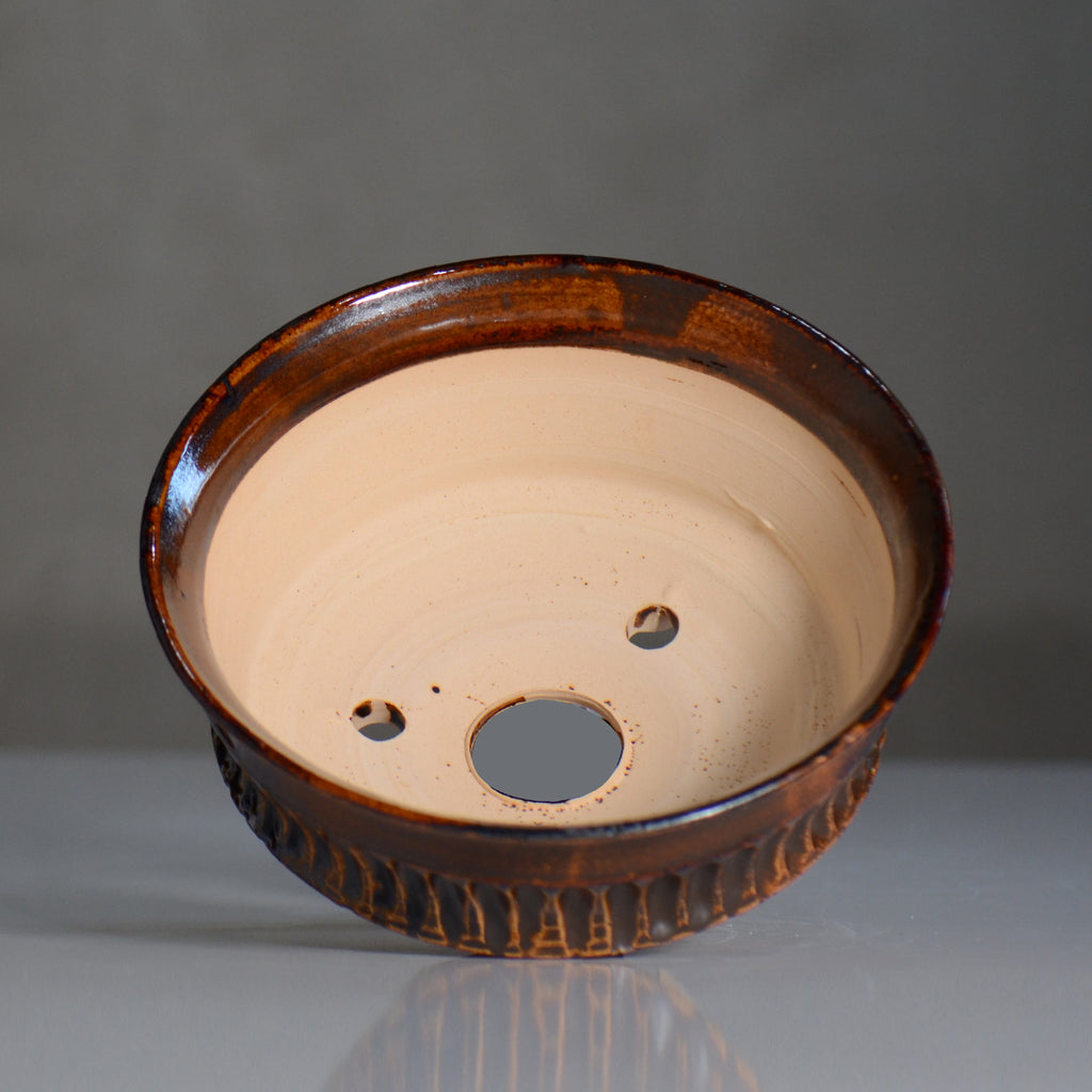 森田昌求 / CLAW AMEYUU / 約φ18cm/ mom2_am11_l / 植木鉢