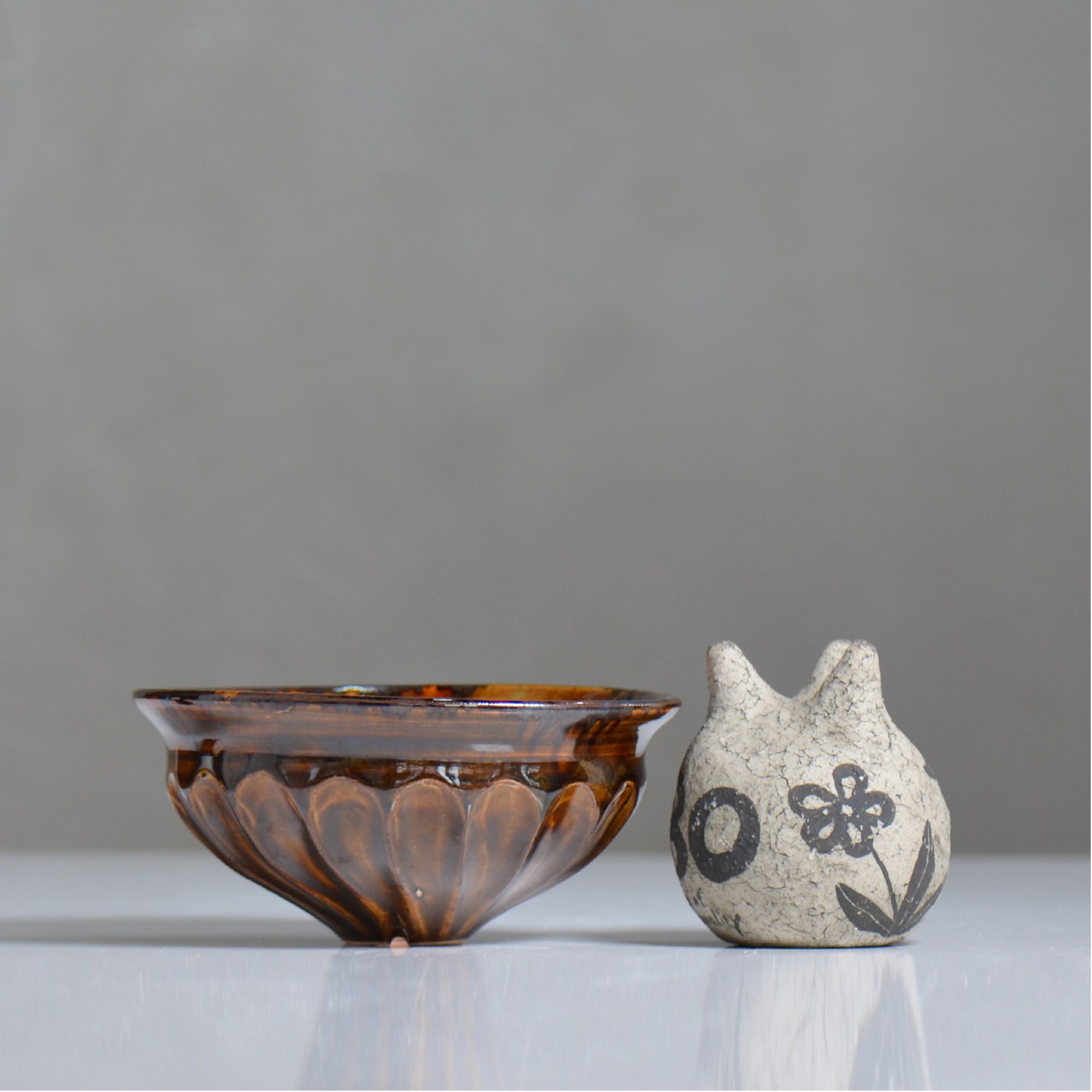 森田昌求 / CLAW typeB AMEYUU / 約φ10.2cm/ mom_as01_m / 植木鉢