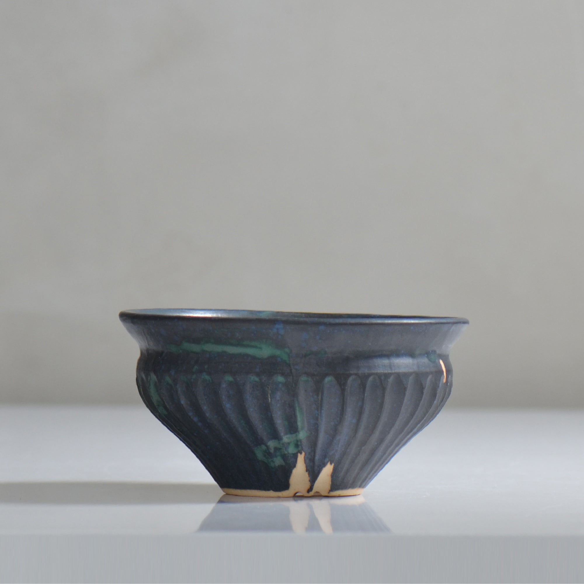 森田昌求 /  CLAW CIRCLE/ 約φ13.5cm/ mom_cb08_m / 植木鉢