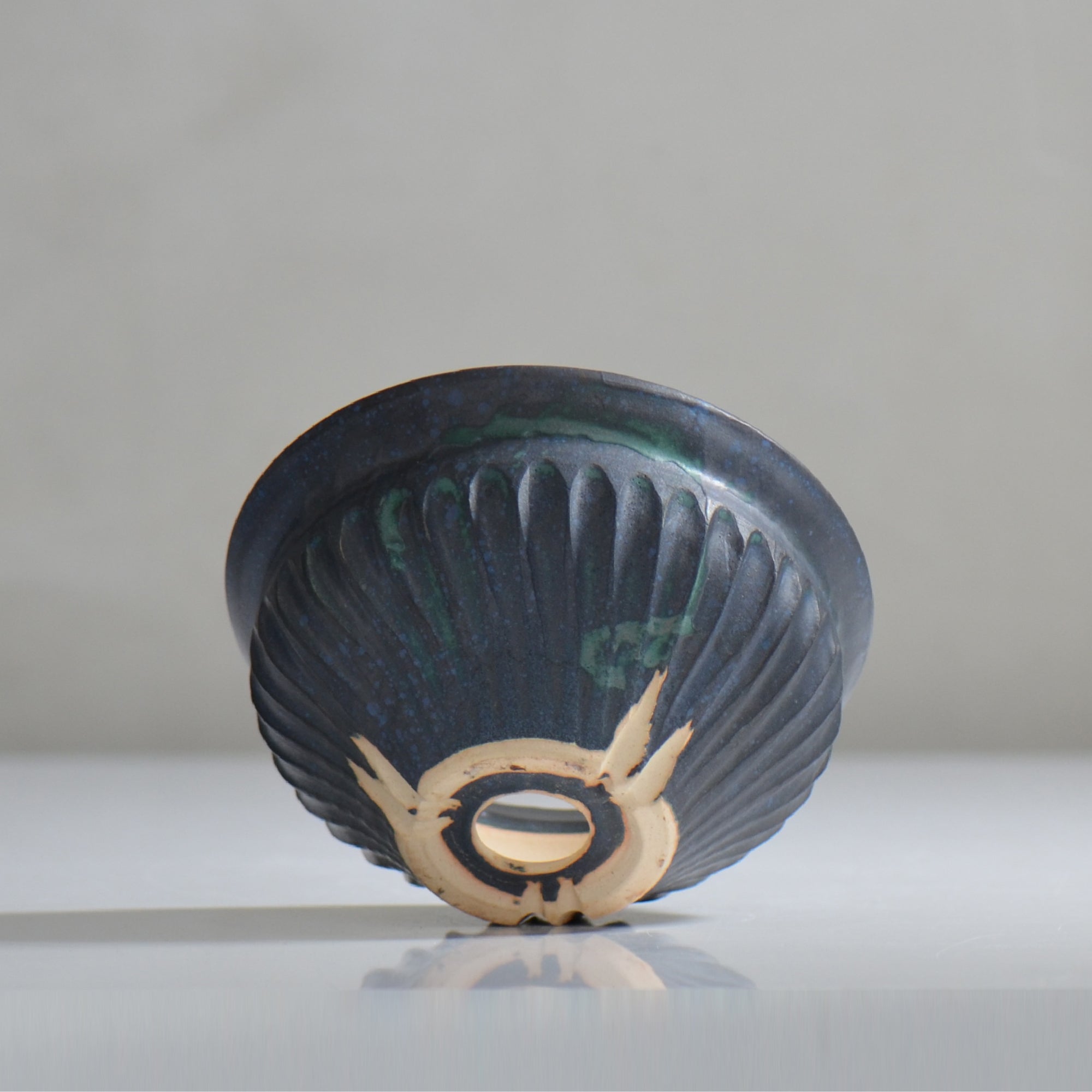 森田昌求 /  CLAW CIRCLE/ 約φ13.5cm/ mom_cb08_m / 植木鉢