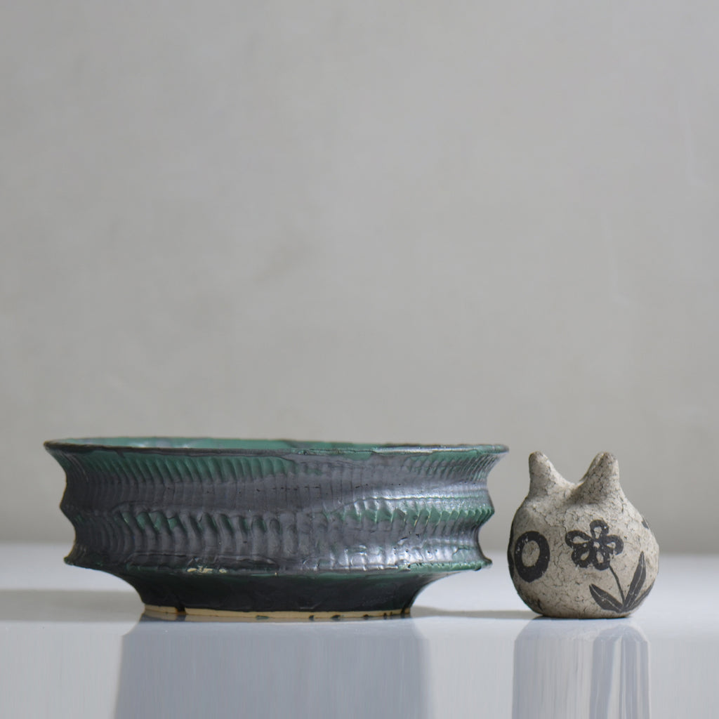 森田昌求 /  CLAW NORMAL / 約φ23.5cm/ mom_cb13_xl / 植木鉢