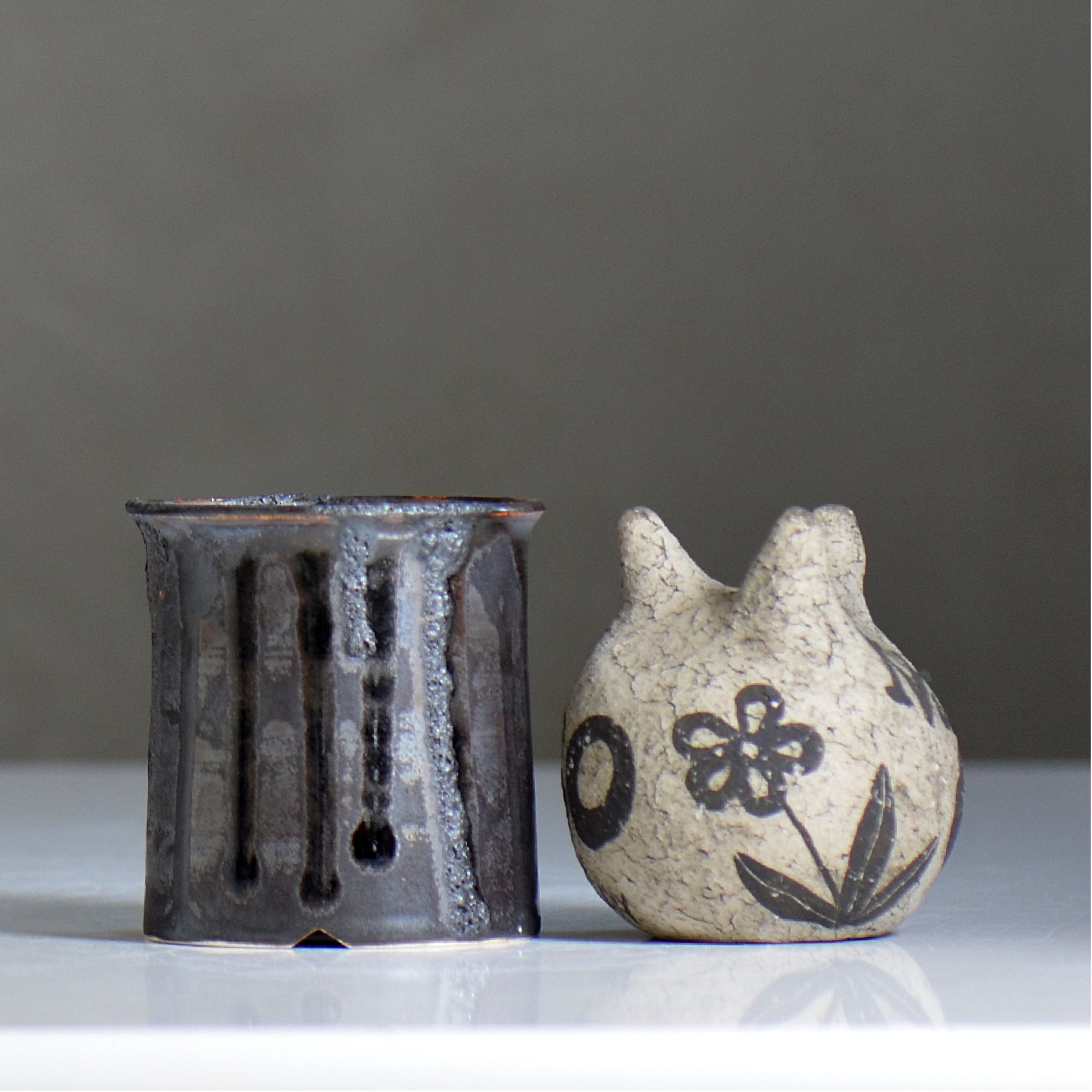make plants pot / ドロドロ/ mn2_dd01_xs / 約8cm / 植木鉢