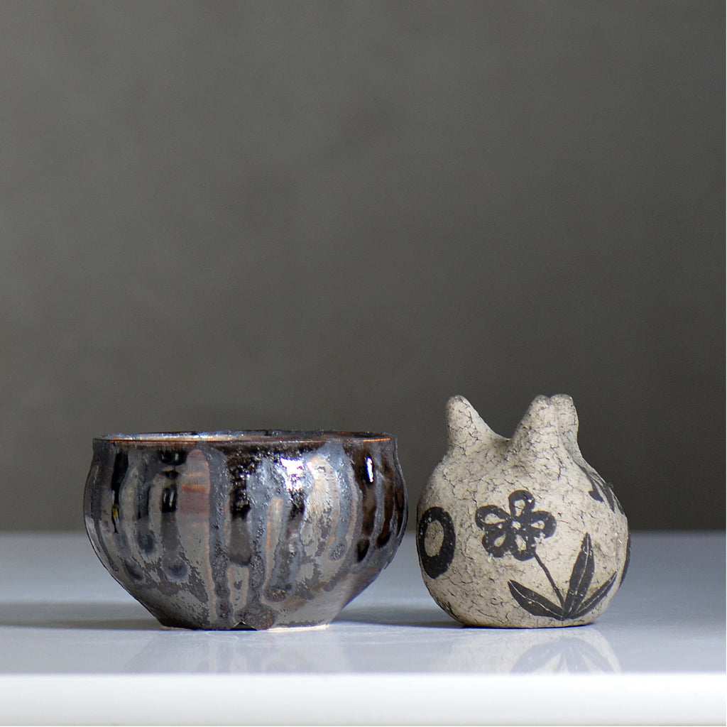 make plants pot / ドロドロ/ mn2_dd03_s / 約10.7cm / 植木鉢