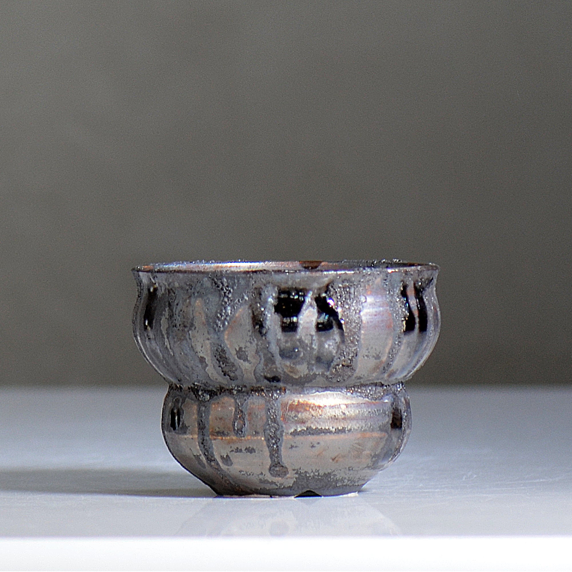 make plants pot / ドロドロ/ mn2_dd06_s / 約10.2cm / 植木鉢