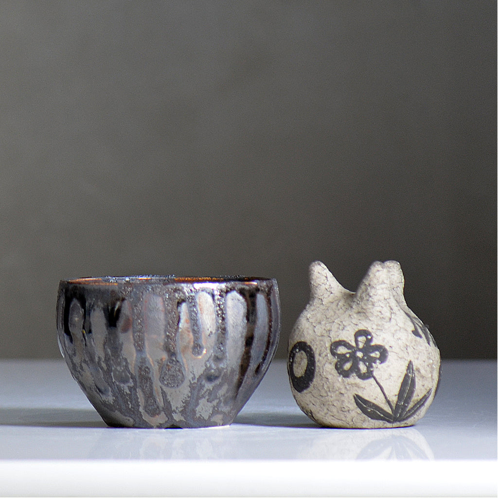make plants pot / ドロドロ/ mn2_dd08_s / 約10.5cm / 植木鉢