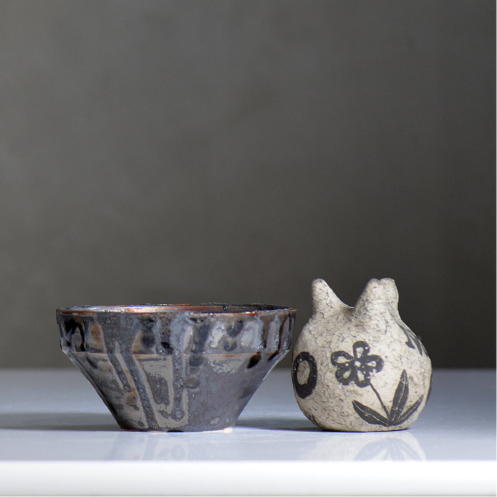 make plants pot / ドロドロ/ mn2_dd11_m / 約13cm / 植木鉢