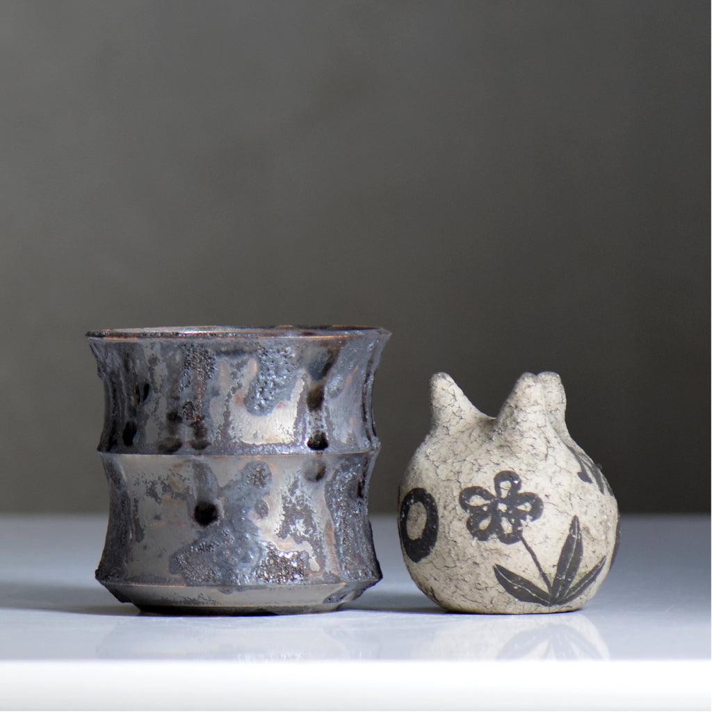 make plants pot / ドロドロ/ mn2_dd12_s / 約10.6cm / 植木鉢