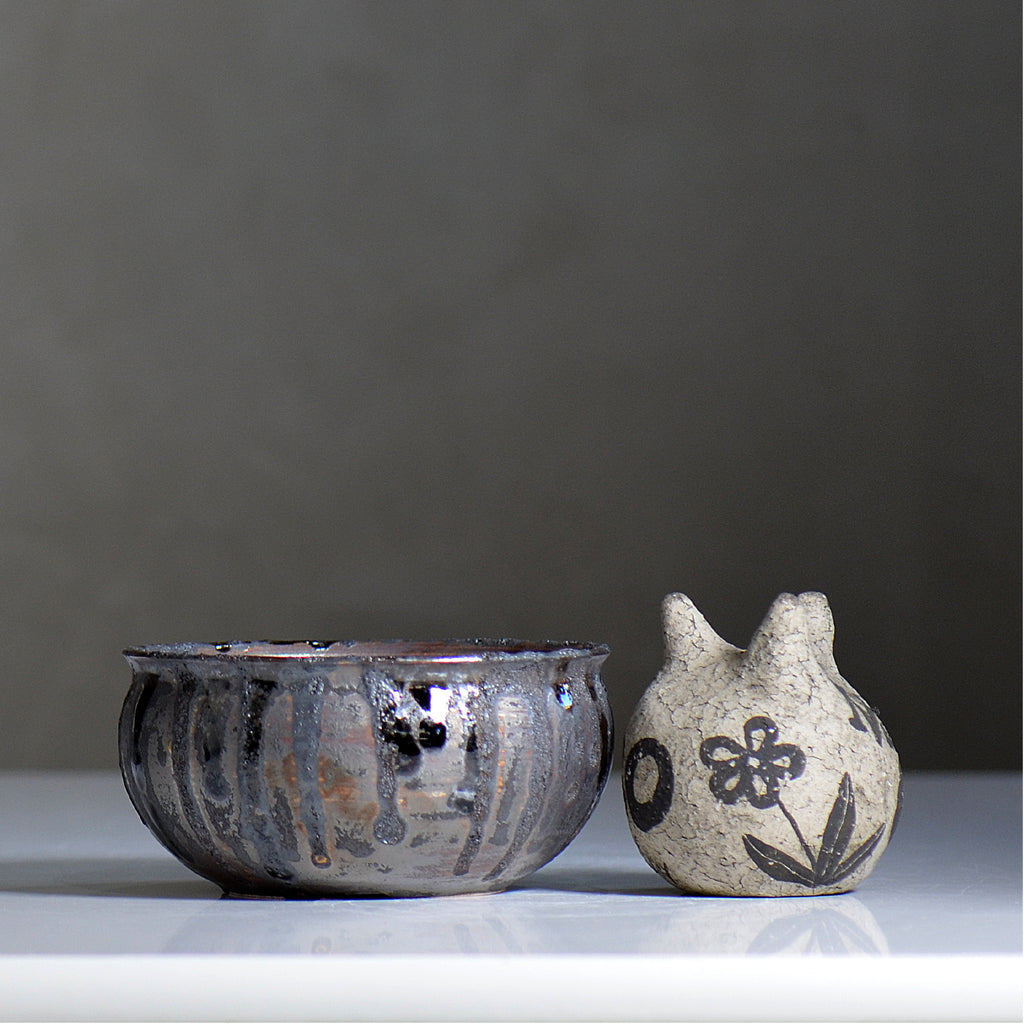 make plants pot / ドロドロ/ mn2_dd15_m / 約13.3cm / 植木鉢