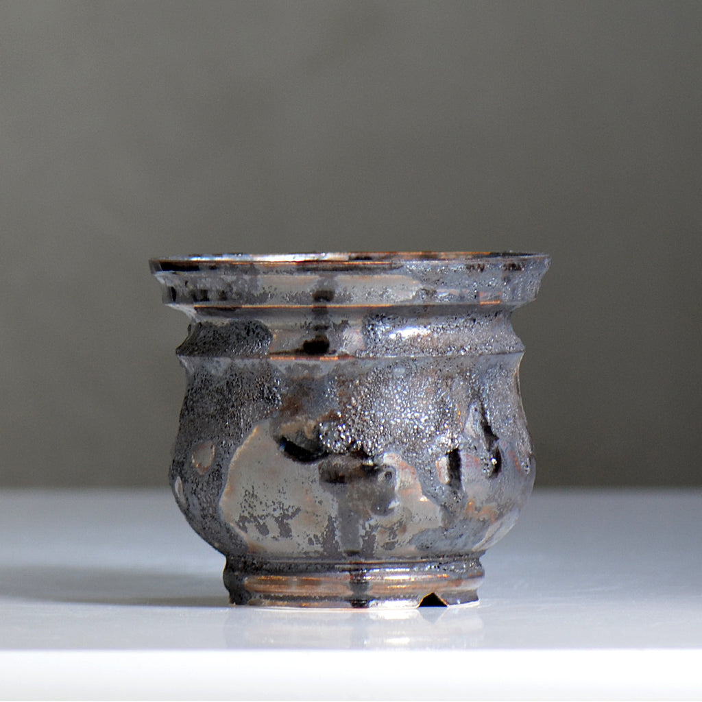 make plants pot / ドロドロ/ mn2_dd16_m / 約12.5cm / 植木鉢
