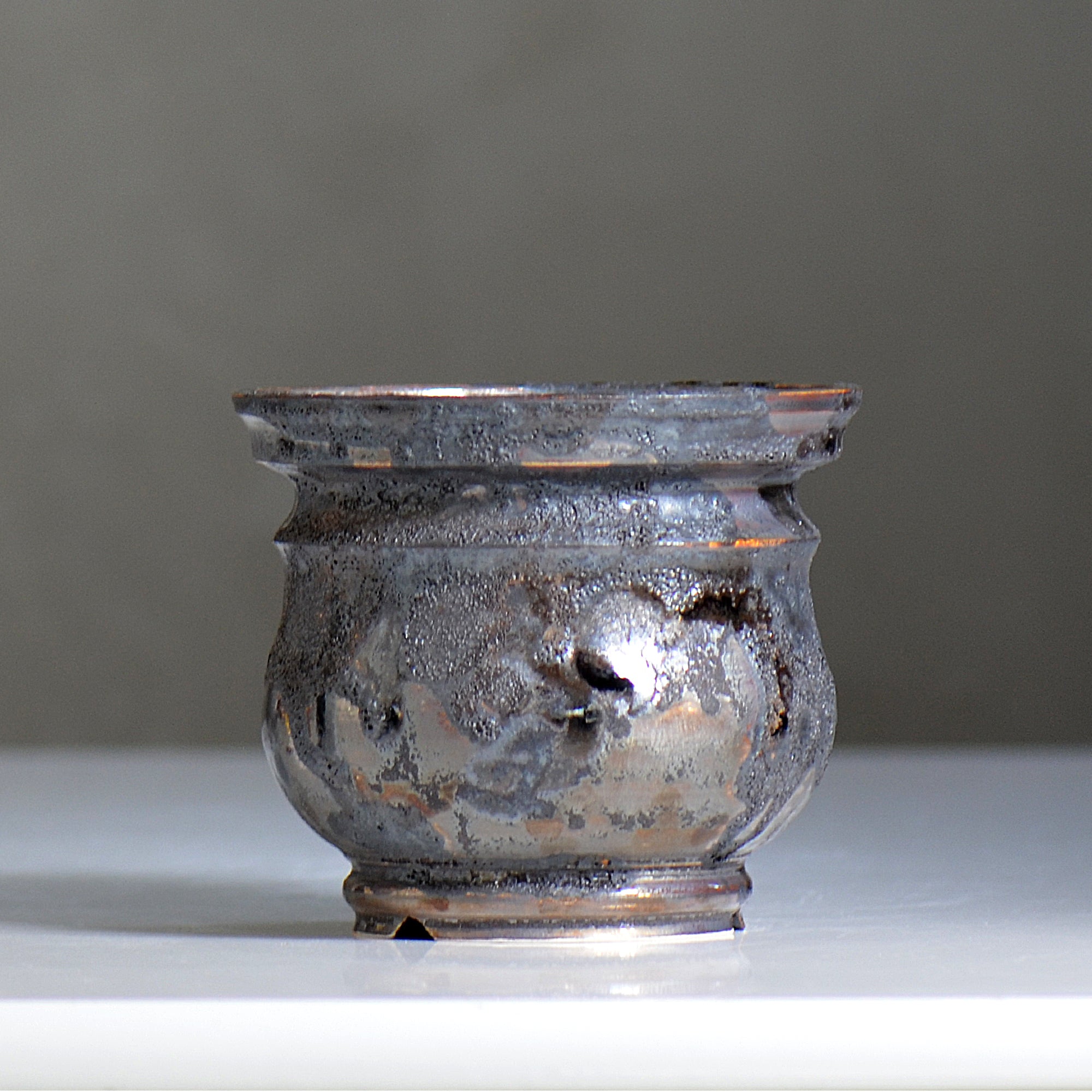 make plants pot / ドロドロ/ mn2_dd16_m / 約12.5cm / 植木鉢