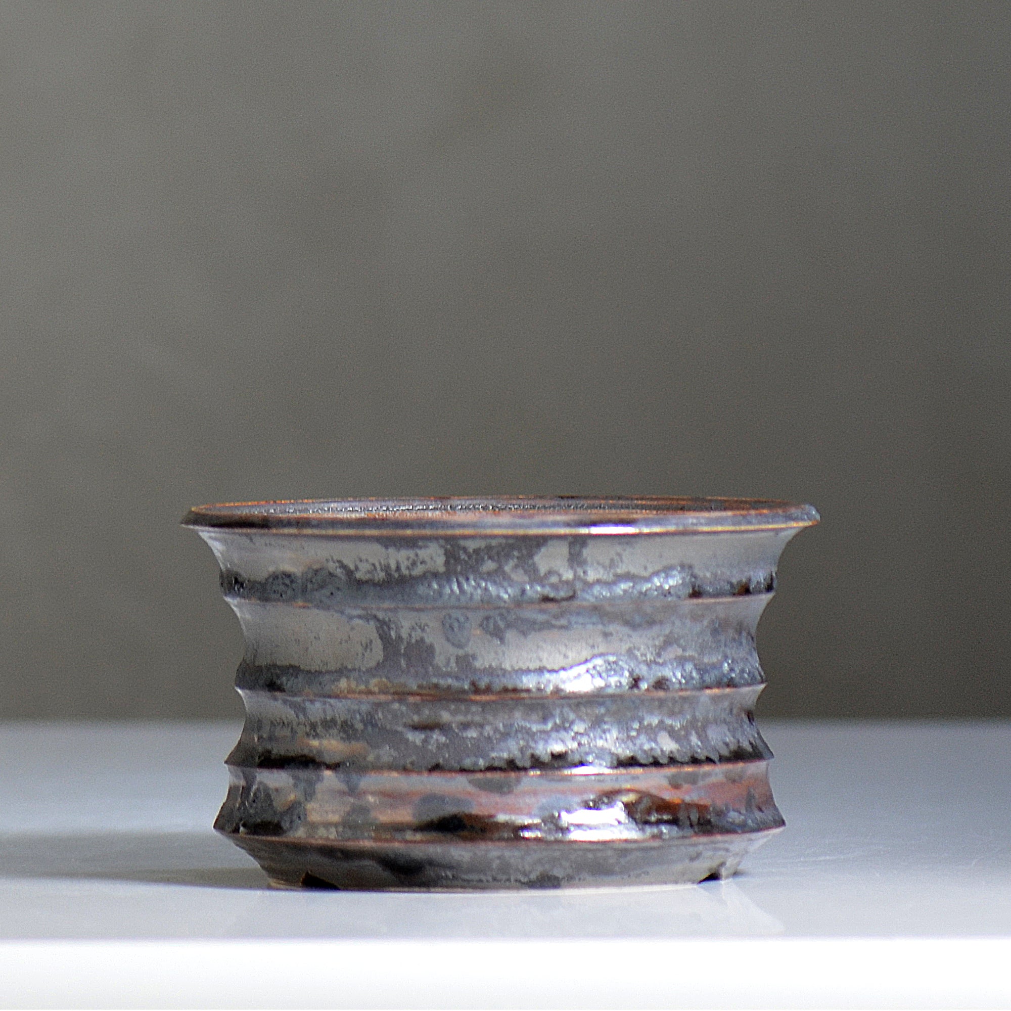 make plants pot / ドロドロ/ mn2_dd17_m / 約14.5cm / 植木鉢