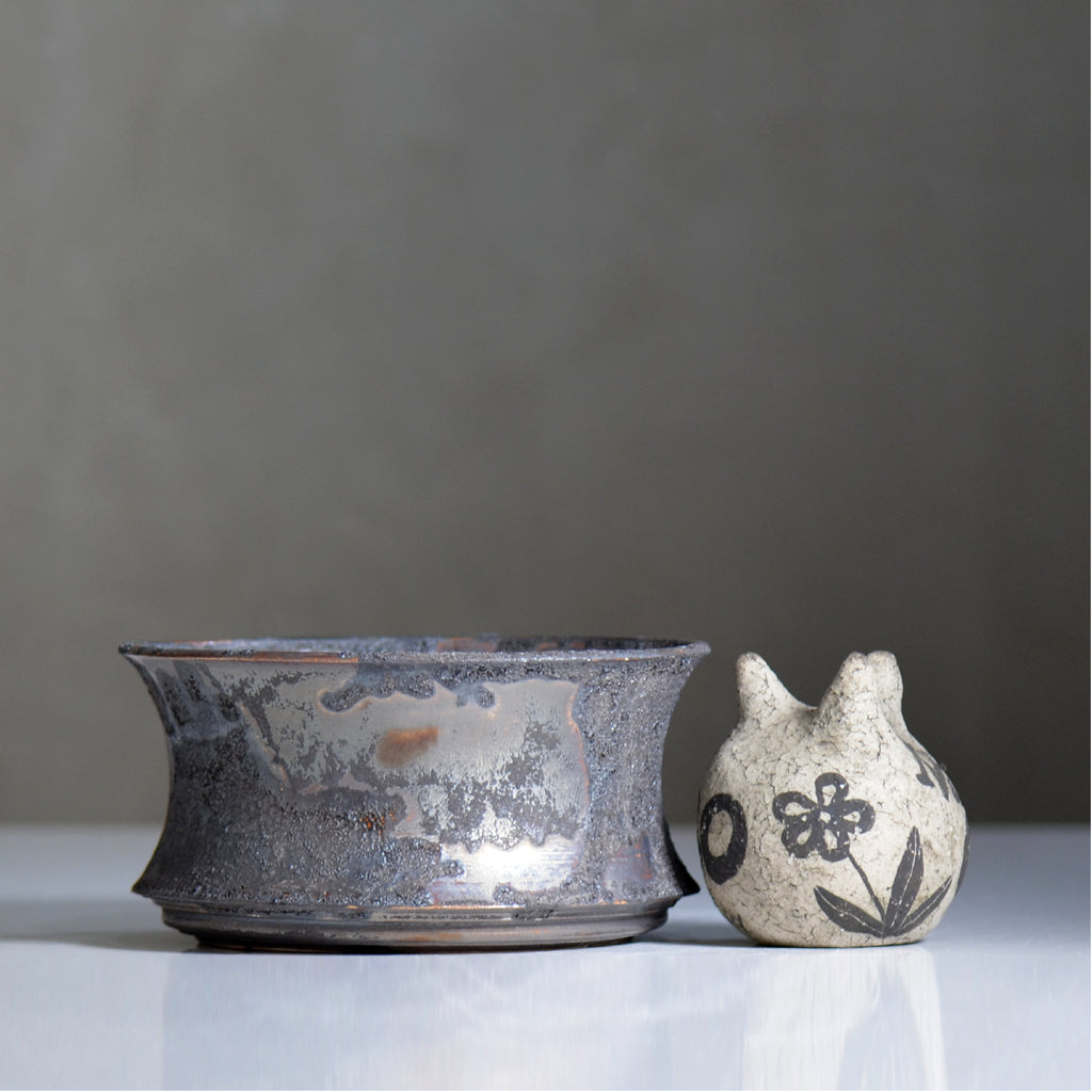 make plants pot / ドロドロ/ mn2_dd20_l / 約17cm / 植木鉢