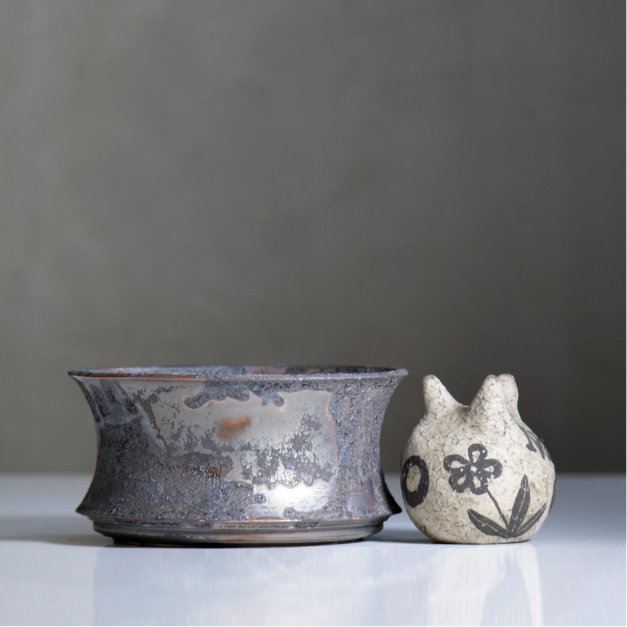 make plants pot / ドロドロ/ mn2_dd20_l / 約17cm / 植木鉢