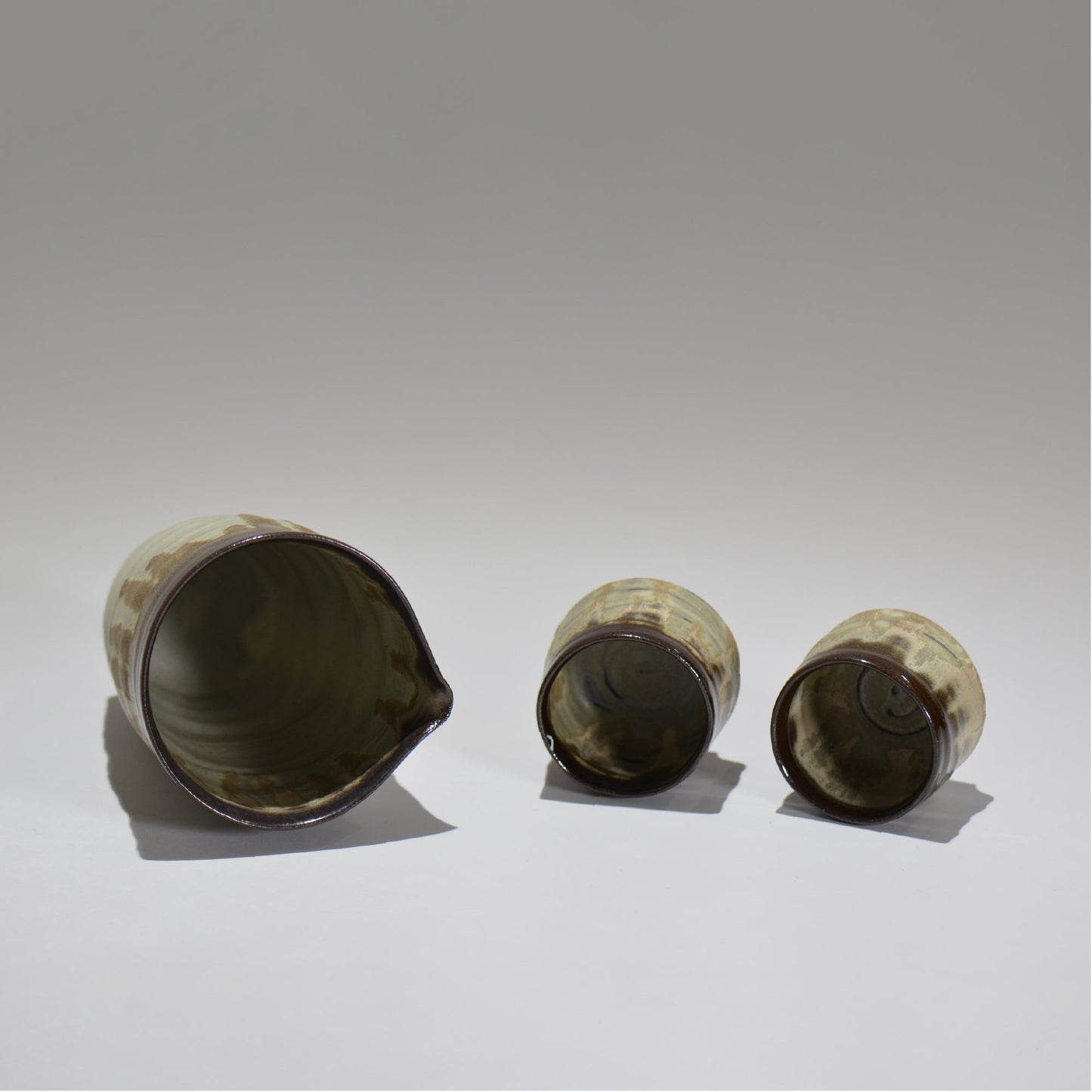 仲田 唯希人 / 笠間長石釉片口ぐい呑みセット / ny_01