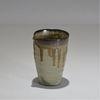 仲田 唯希人 / 笠間長石釉片口ぐい呑みセット / ny_02