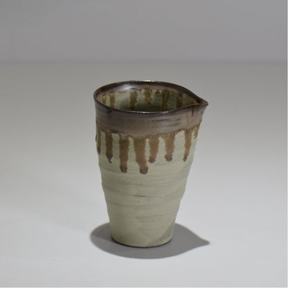 仲田 唯希人 / 笠間長石釉片口ぐい呑みセット / ny_03