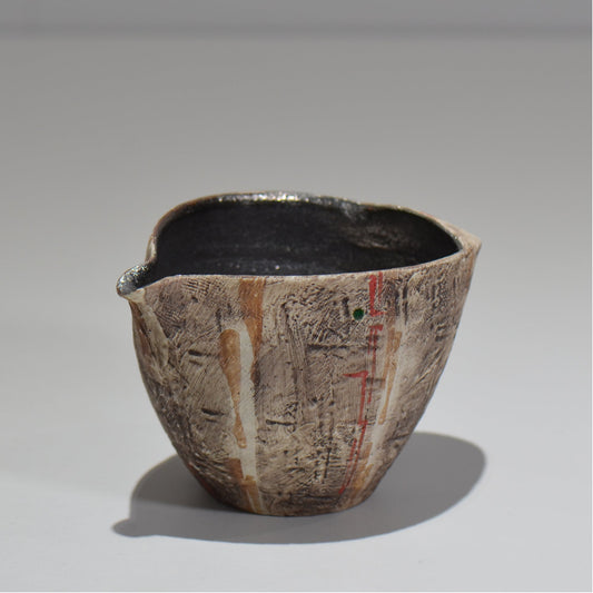 沼野秀章 / 刻む音 片口酒器（パラジウム） / nh_02