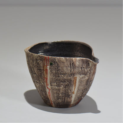 沼野秀章 / 刻む音 片口酒器（パラジウム） / nh_02