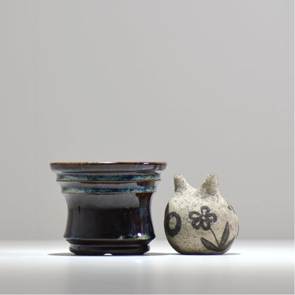 ヒノモトナツミ / 縁-ふち- / hn06_fc05_s / 約φ12cm / 植木鉢