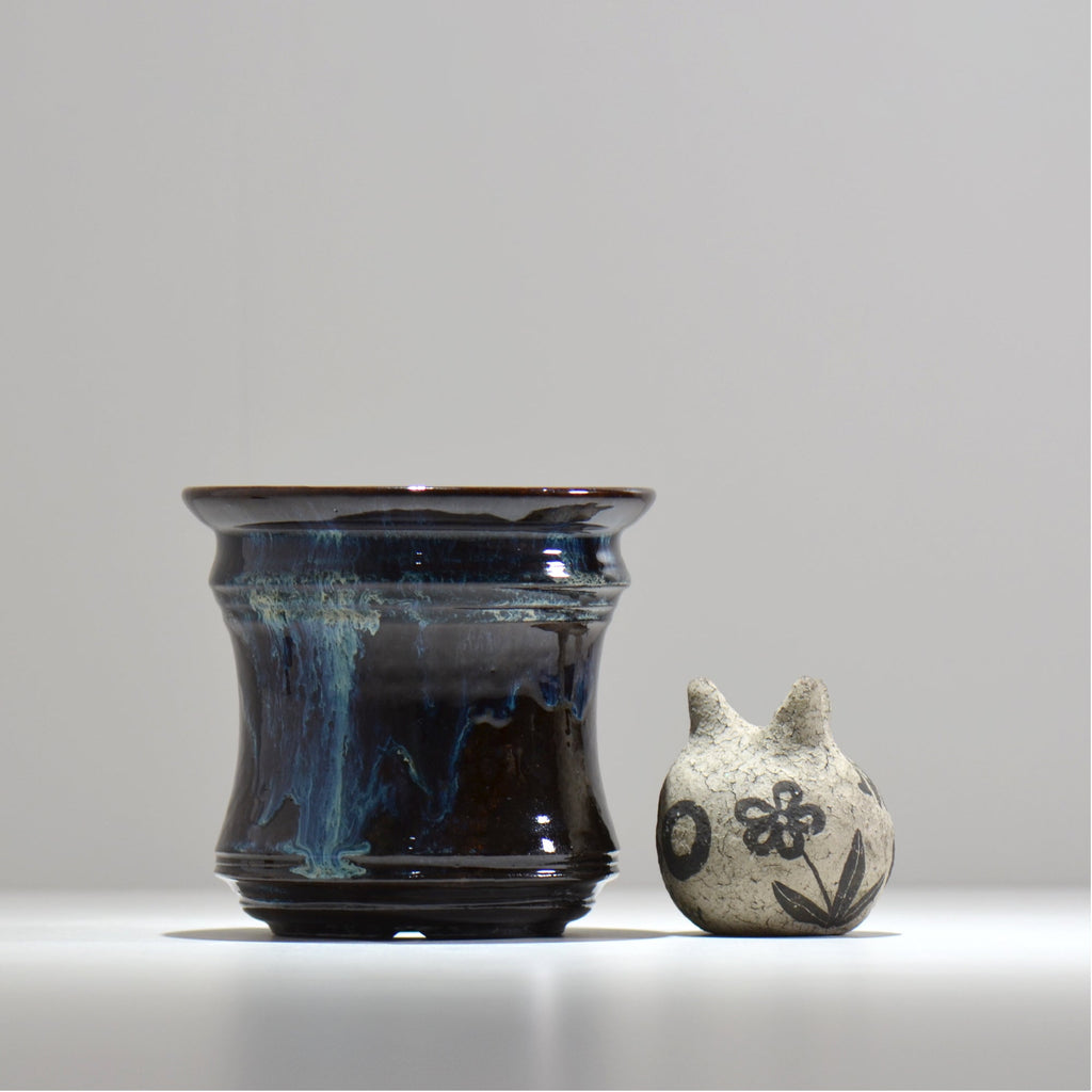 ヒノモトナツミ / 縁-ふち- / hn02_fc22_m / 約φ15cm / 植木鉢
