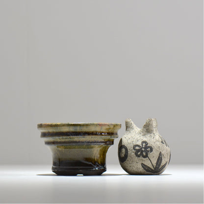 ヒノモトナツミ / 鈍-にび- / hn02_nb02_s / 約φ11.7cm / 植木鉢